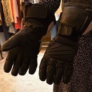 Tourmaster Black Motorcycle Gloves